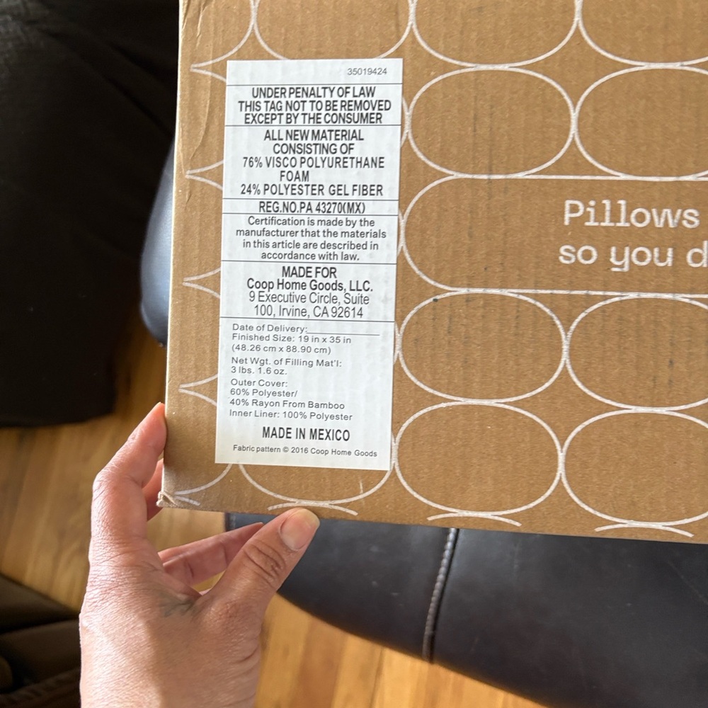 COOP White Pillow Fill Pack - 3-Pack - Picture 8 of 8